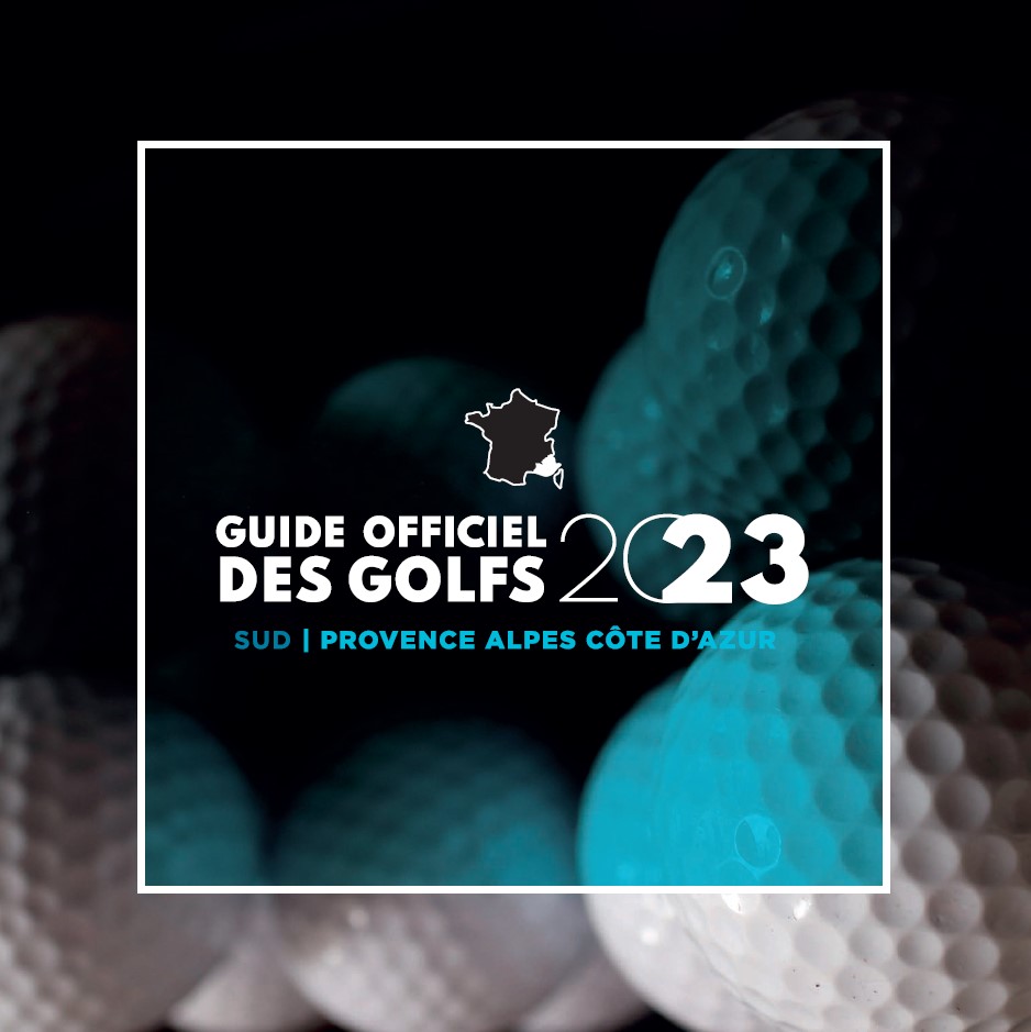 Couverture Guide des golfs PACA 2023